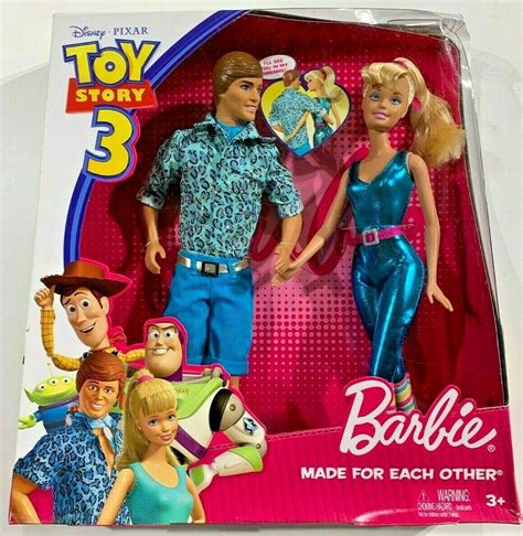 Barbie Toy Story 3 Barbie And Ken Made For Each Other Rare Dolls Set