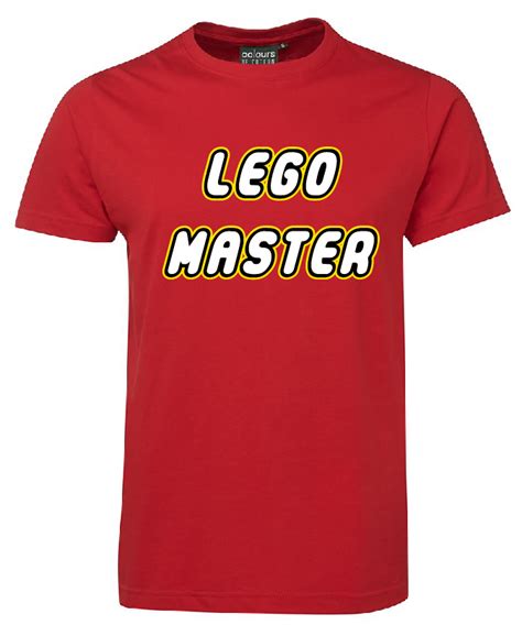 Lego Master T Shirt Be The Builder Au
