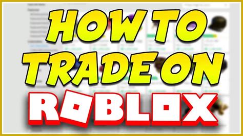 How To Trade In Roblox 100 Working