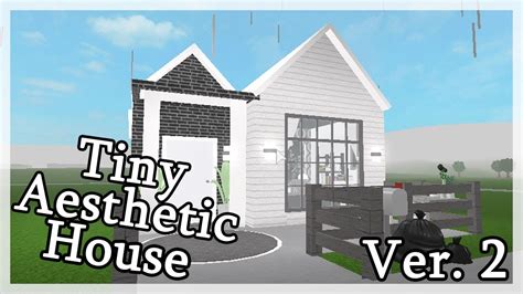 Bloxburg Tiny Aesthetic House Ver 2 No Gamepass 17k Youtube