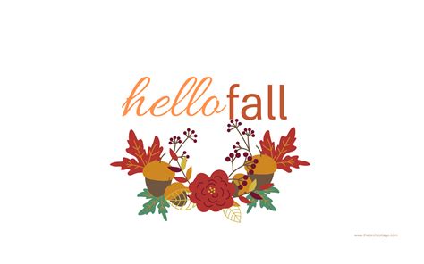 Hello Fall Desktop Wallpapers 4k Hd Hello Fall Desktop Backgrounds