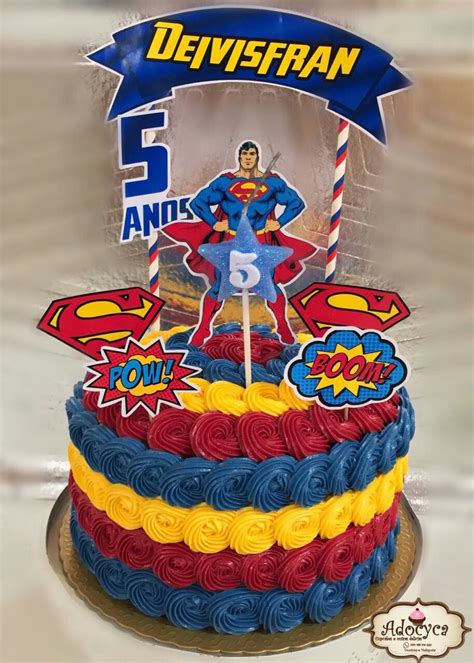 Birthday Cake Marvel Desserts Food Superman Party Tailgate