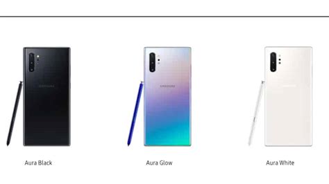 Samsung Galaxy Note 20 Vs Note 10 Plus Specs Comparison Noypigeeks