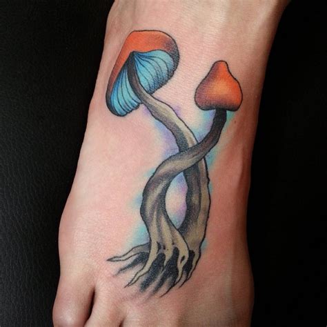 21 Mushroom Tattoo Designs Ideas Design Trends