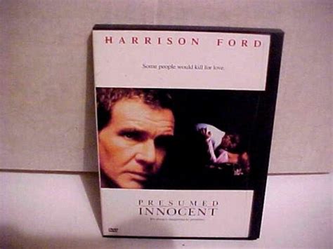 Presumed Innocent Dvd 1997 Widescreen Harrison Ford B1 85391203421 Ebay