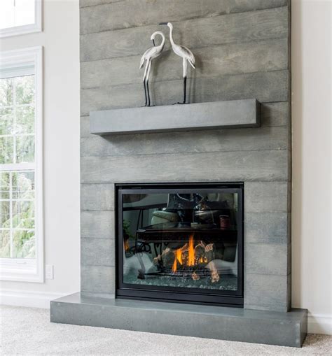 Modern Concrete Fireplace Surrounds Fireplace Guide By Linda