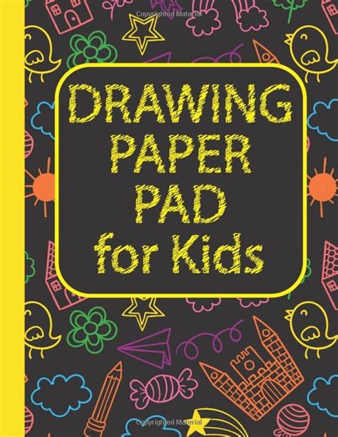 Drawing Paper Pad For Kids Super Cute Doodle Pad For Kids Great T