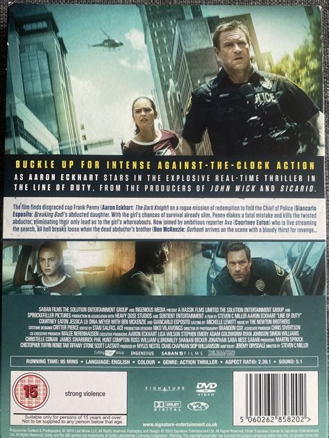 In The Line Of Duty New Sealed Dvd Ebay
