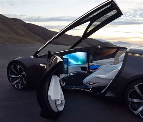 Futuristic Cadillac Innerspace Two Person Autonomous Ev For Effortless