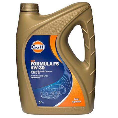 Fully synthetic engine oil are made by engineering mineral oils at a molecular level. Gulf Formula SAE 5W30 5L Litres Car Motor Engine Oil 5 ...