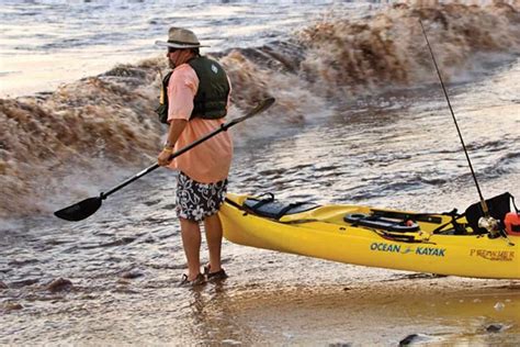 How To Launch A Kayak In Surf Tips For Getting Out There Kayak Angler