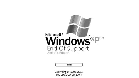 Windows Xpse End Of Support Youtube