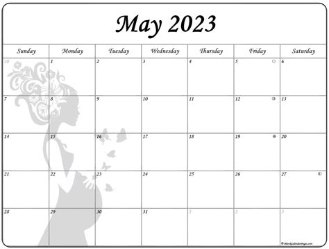 Collection Of May 2023 Photo Calendars With Image Filters