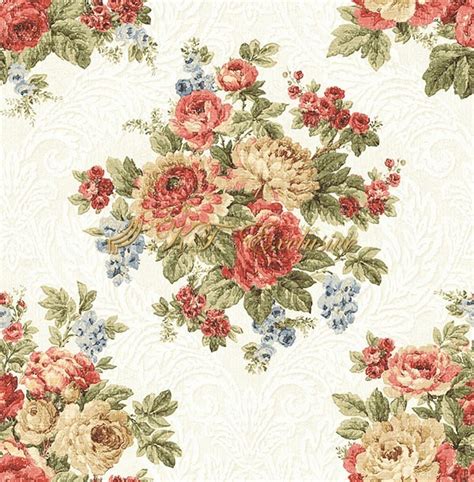 47 Victorian Floral Wallpaper