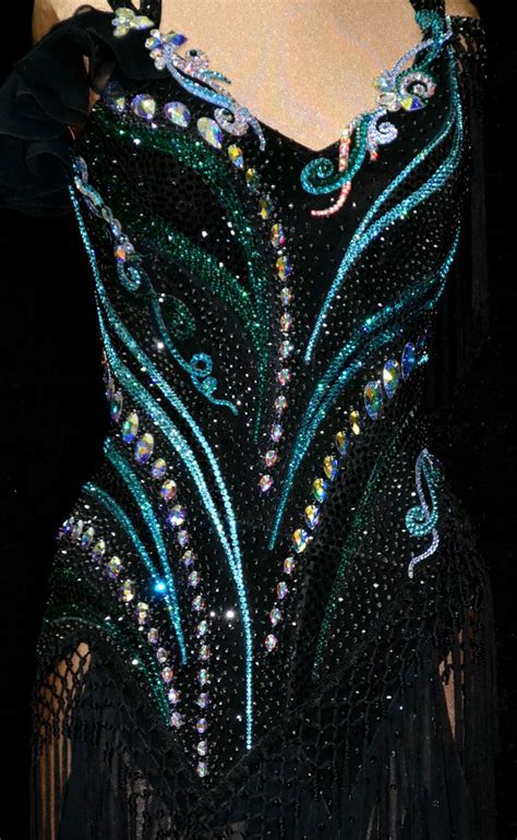 l13139 emerald fascination designs to shine by maria mcgill dance outfits ballroom dance