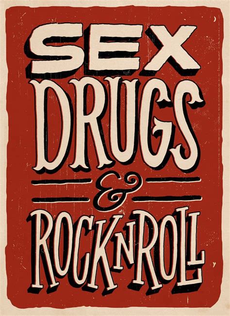 ornament münze maultier sex drugs and rock n roll poster mühe entfernt annahmen annahmen vermuten