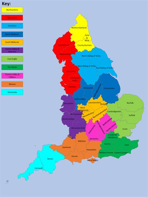 27 Counties Of England Map Online Map Around The World