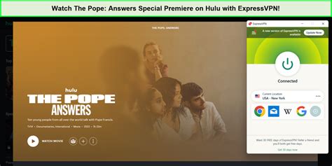 Watch The Pope Answers Special Premiere Outside Usa On Hulu