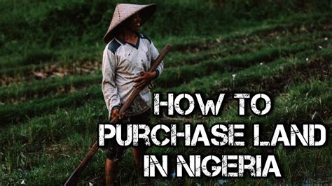 How To Buy Land In Nigeria 5 Necessary Stages Bscholarly