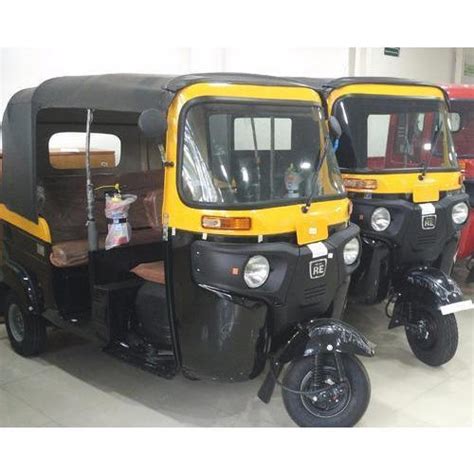 Bajaj has always delivered reasonably priced and fuel efficient bikes in the market. Black And Yellow Bajaj Passenger Three Wheeler, Re, Rs ...