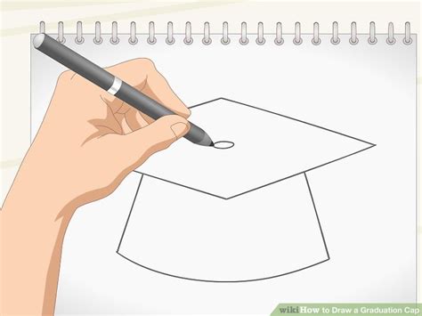 How To Draw A Graduation Cap 14 Steps With Pictures Wikihow