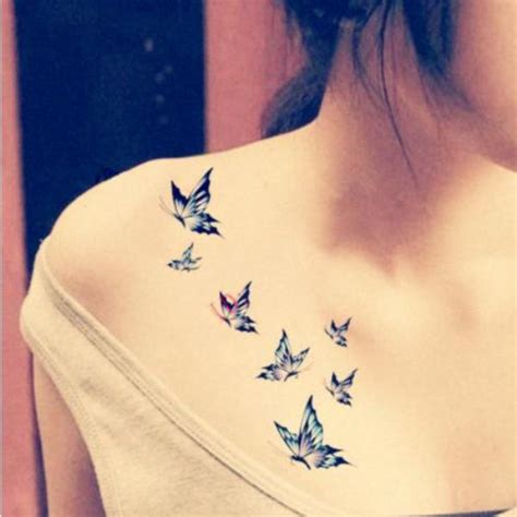 Small Butterfly Tattoo Design On Chest Tattoo Ideas
