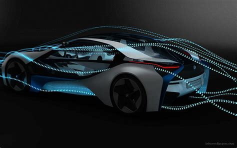 Hd Wallpaper Bmw Vision Efficient Dynamics Concept 7 Gray Sports Car