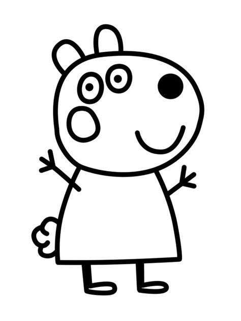 Imágenes de Peppa Pig Para Colorear - Dibujos De