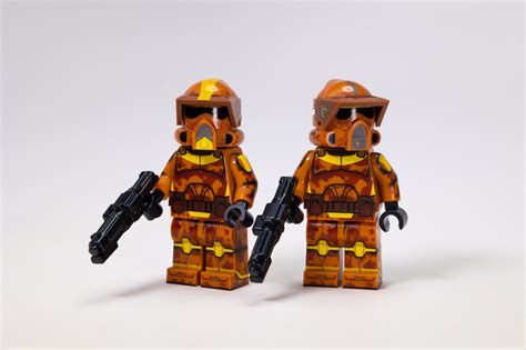 Lego Star Wars Custom Clone Troopers Arf Troopers Waxer Y