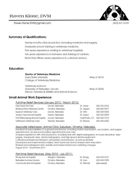 16 Vet Assistant Resume Objective That You Should Know