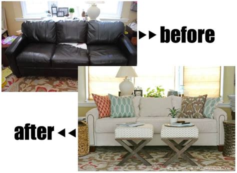 Diy Reupholster Leather Sofa Sofa Design Ideas