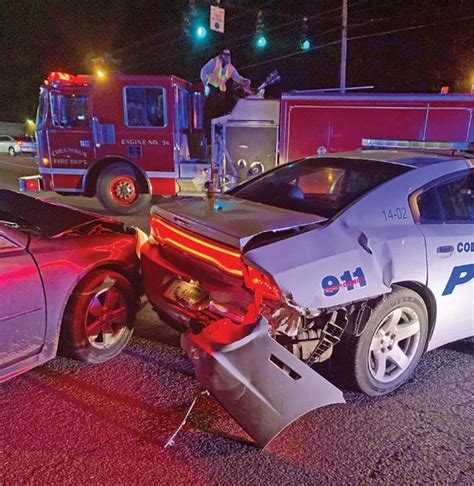 Drunk Driver Arrested After Crashing Into Police Car The Dispatch