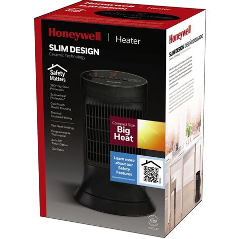 Honeywell Digital Ceramic Compact Heater Heaters Honeywell