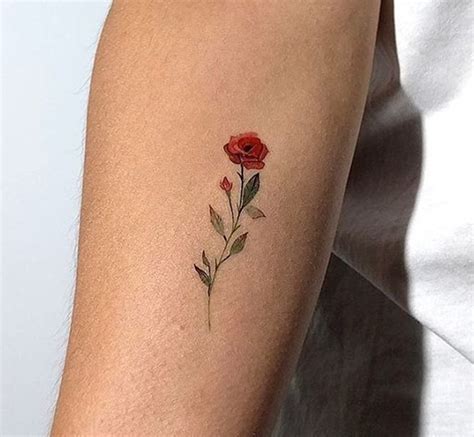 Small Red Rose Tattoos On Wrist Best Tattoo Ideas