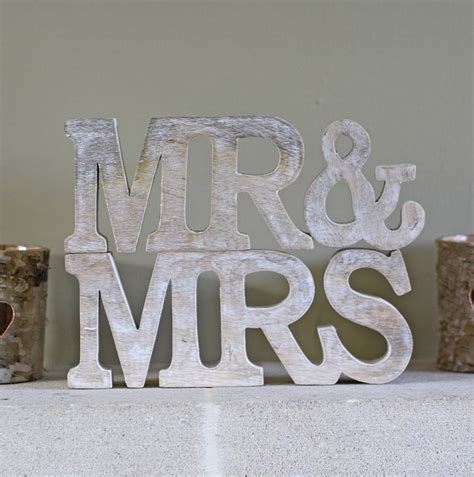 Mr And Mrs Sign By The Wedding Of My Dreams