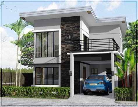 Untuk interior model rumah sederhana 2 lantai terbaru ini tidak jauh berbeda dengan rumah minim lainnya di dalamnya. 64 Desain Rumah Minimalis 2 Lantai Dengan Balkon | Desain Rumah Minimalis Terbaru