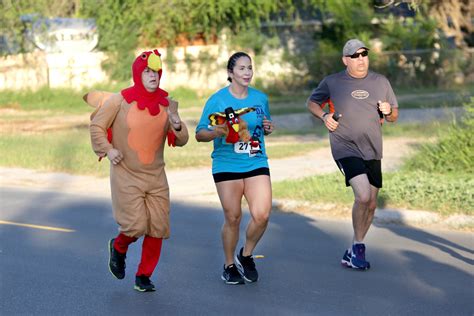 We encourage thanksgiving costumes & accessories! 13th Annual Turkey Trot promoting fitness, helping RGV ...