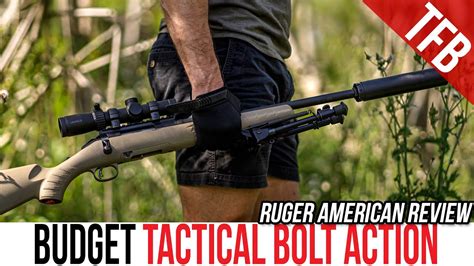 The Best Suppressed Bolt Action Budget Build Ruger American Youtube