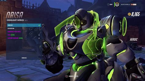 Overwatch Orisa Protector Skin All Emotes Poses Intros And Weapons