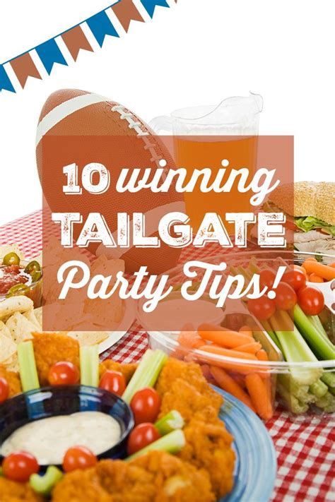 10 Winning Tailgate Party Tips Made Easy Cutefetti