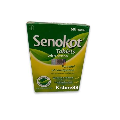 Jual Senokot With Senna 60 Tablets Shopee Indonesia