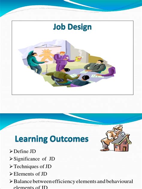 Lesson 02 Job Design Pdf Human Resource Management Employment