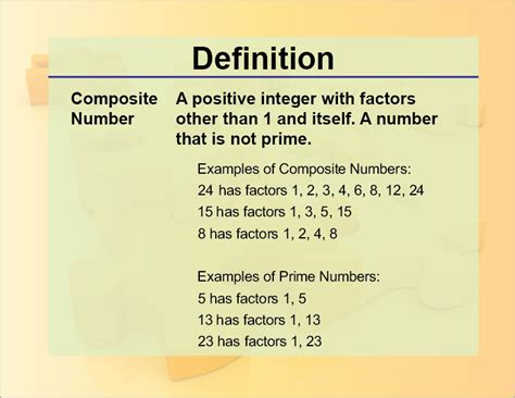 Был ли этот ответ полезен? Definition--Composite Number | Media4Math