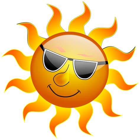 Weather Forecasting Summer Heat Wave Clip Art Summer Cliparts Png