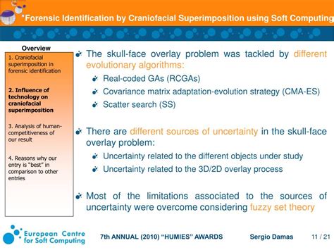Ppt Overview Craniofacial Superimposition In Forensic Identification