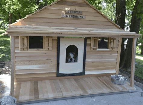 Lovely Insulated Dog House Plans For Large Dogs Free New