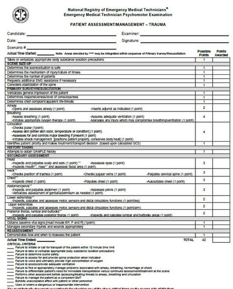 Emt Skills Assessment Scenarios Moulage And Case Studies Pinterest