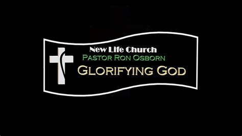 Glorifying God Youtube