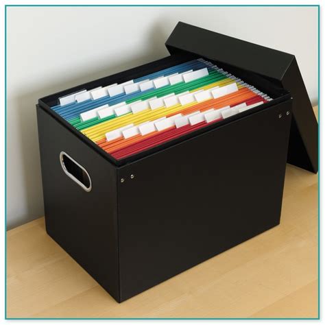 Decorative File Boxes With Lids Home Improvement