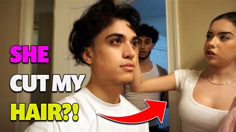 My Brothers Girlfriend Cut My Hair Youtube